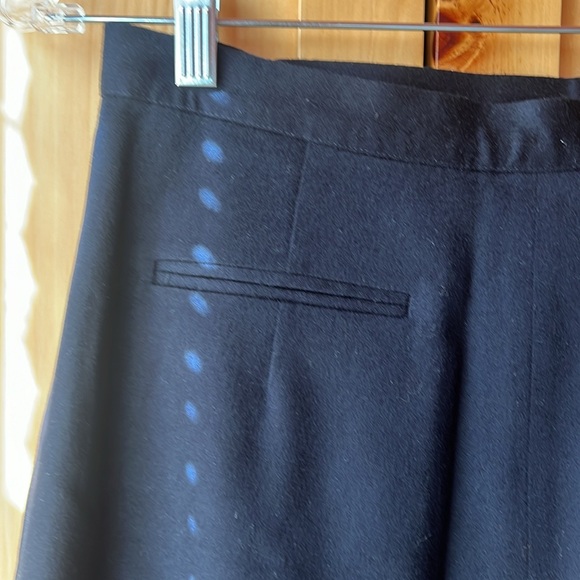 Vintage 90’s Victor Victoria navy cashmere suit, made in Italy, size 44 - Picture 12 of 15